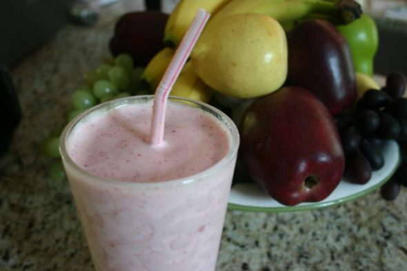 Low Carb Breakfast Strawberry Shake