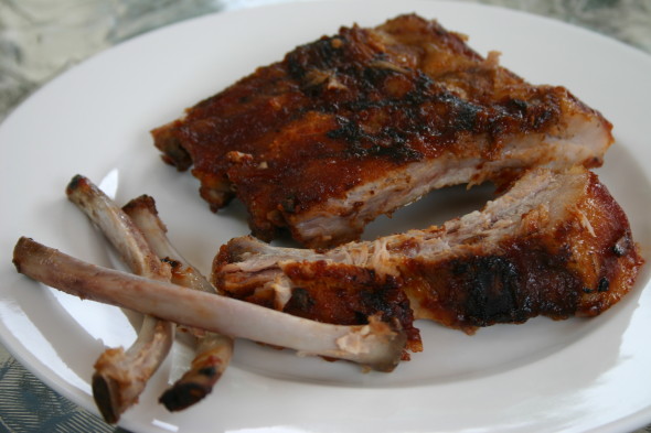 Spare Ribs with BBQ Sauce