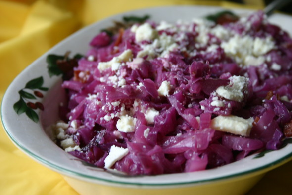 Low Carb Cooked Red Cabbage 002
