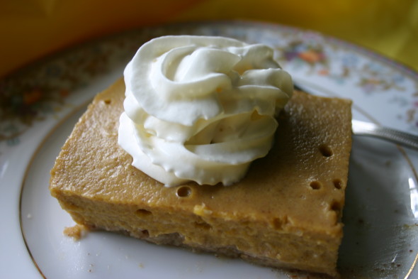 Pumpkin with Almond Crust