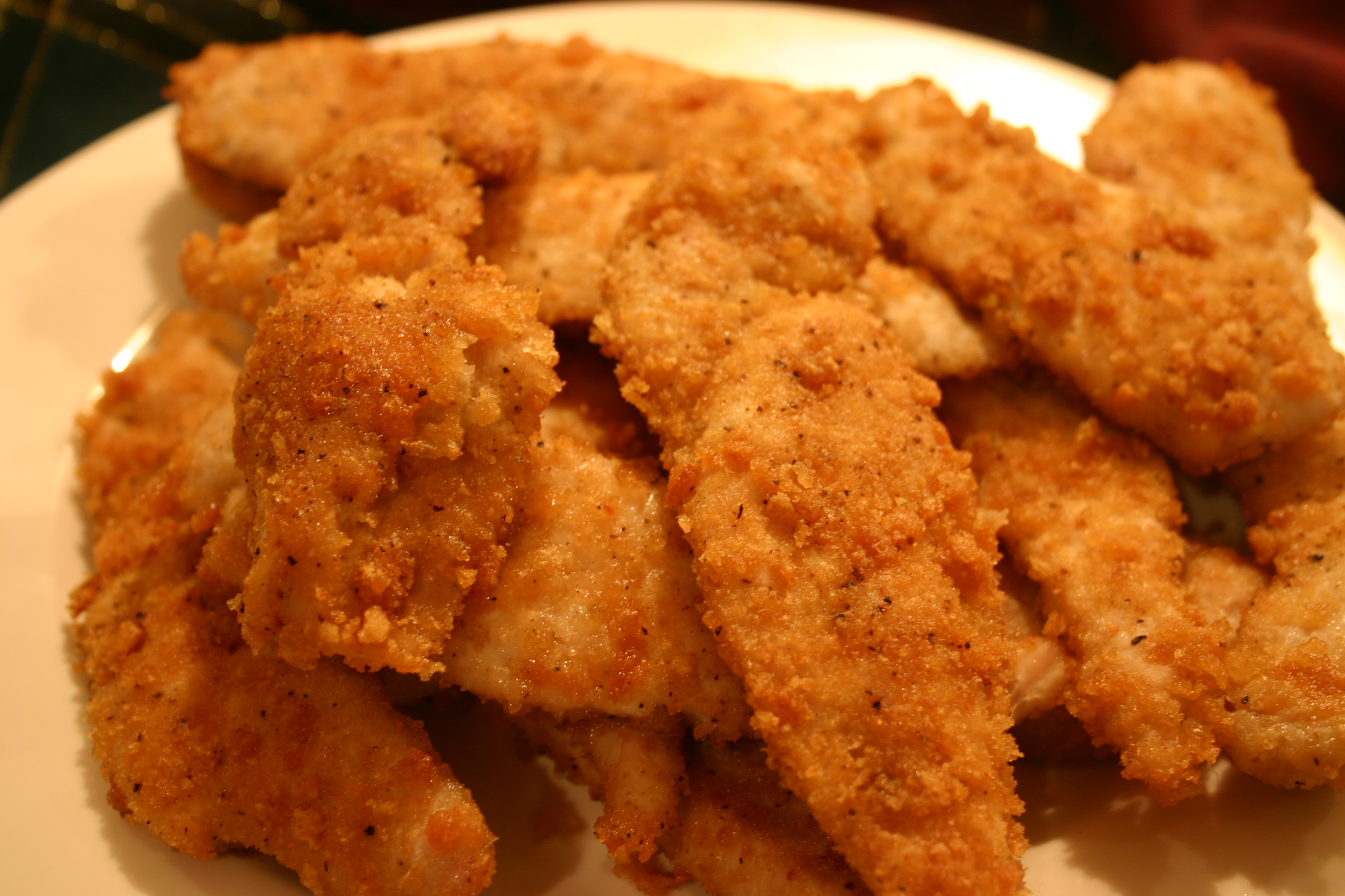 Low Carb Breaded Chicken Fingers - Low Carb Recipe Ideas