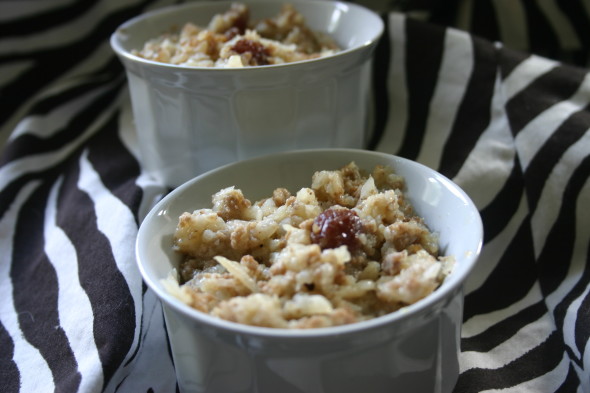 Cauliflower Rice Pudding