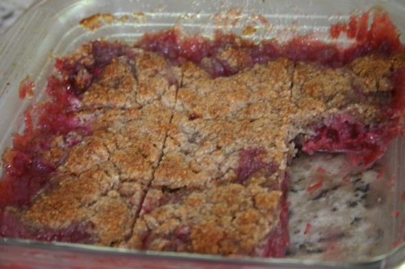 Strawberry Rhubarb Crisp