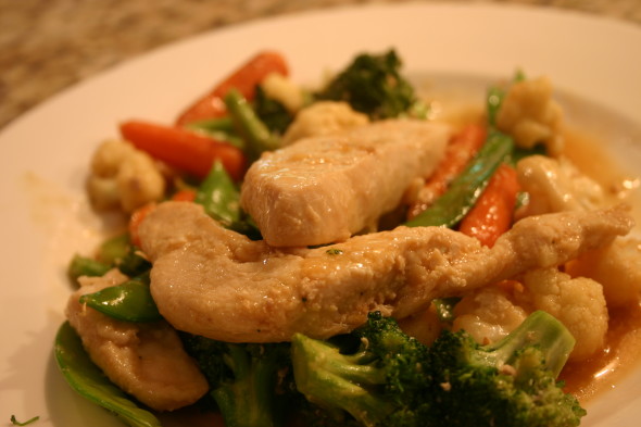 Veg Chicken Stir-Fry