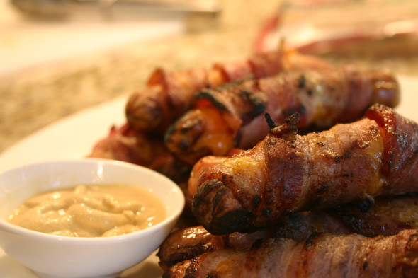 Bacon Wrapped Hotdogs