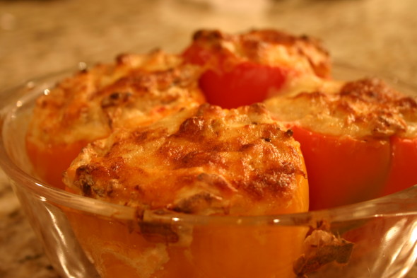 Stuffed Turkey Peppers