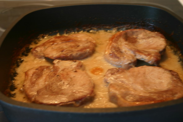 Pork Chop with Mushroom Soup