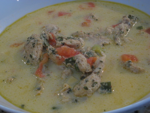 Chicken Currie Coconut Soup