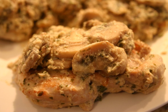 Chicken with Mushroom Sauce