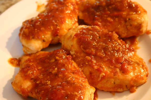 Chicken Orange Glaze