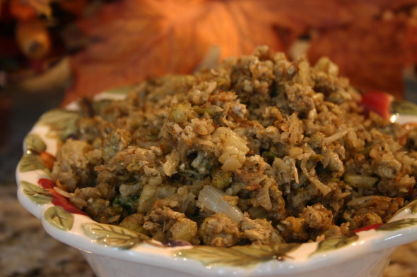 Pumpkin Mousse and Stuffing photo 007