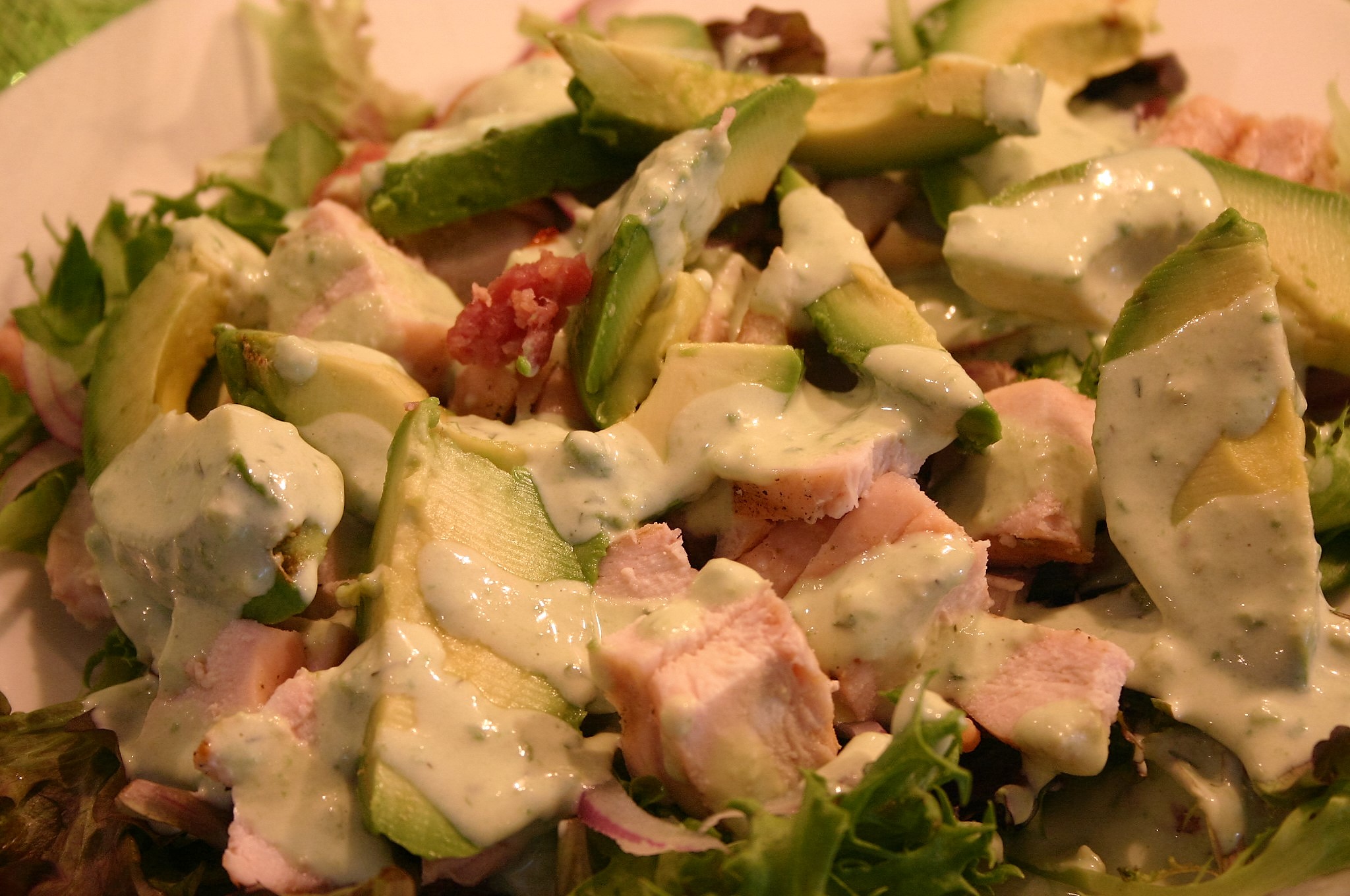 Low Carb Avocado Ranch Chicken Salad - Low Carb Recipe Ideas